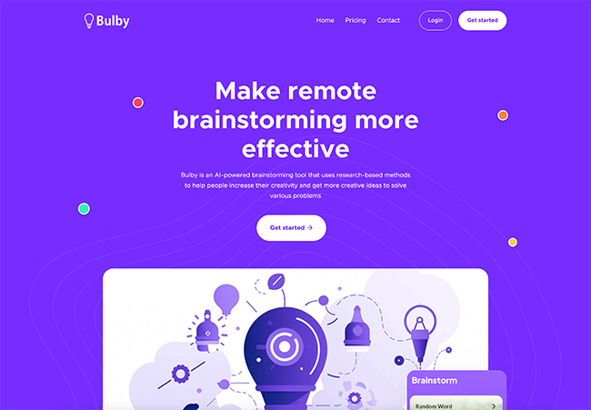 Bulby.com screenshot